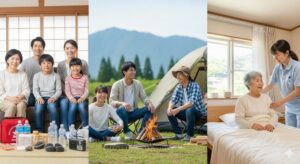 災害・アウトドア・介護｜シーン別おすすめはどっち？